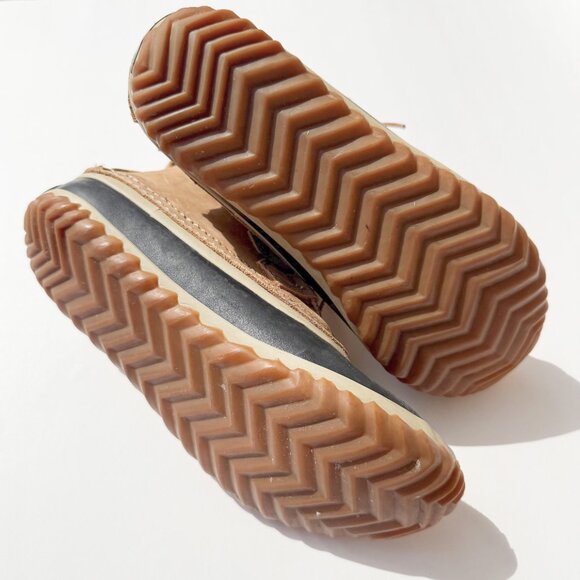 Sorel Out N About Tan Waterproof Duck Ankle Boots - Picture 8 of 9